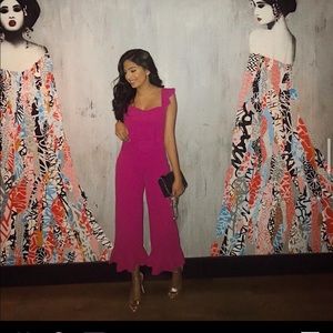 Boohoo frill bralette co-ord set